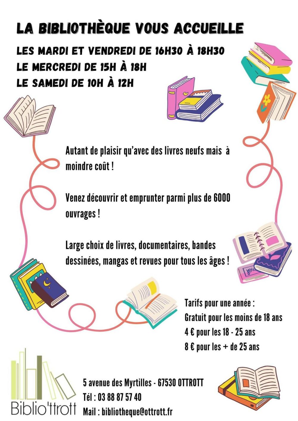 affiche biblio