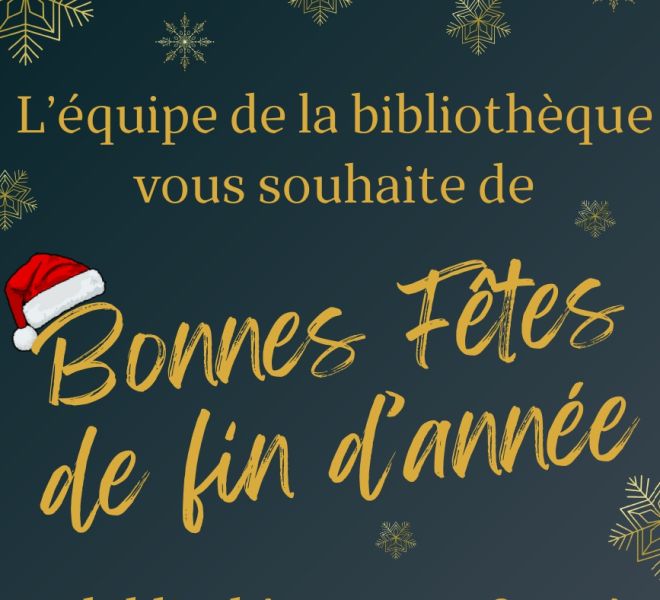 Fermeture Bibliothèque Lecture Publique