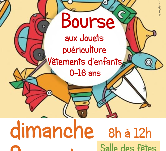 Bourse aux jouets 