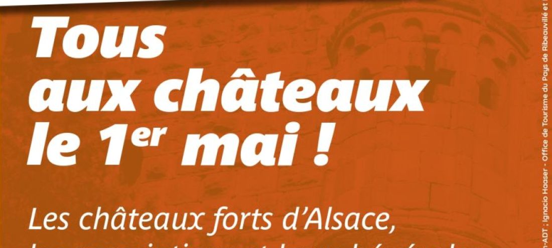 Tous aux Châteaux d'Ottrott le 1er mai